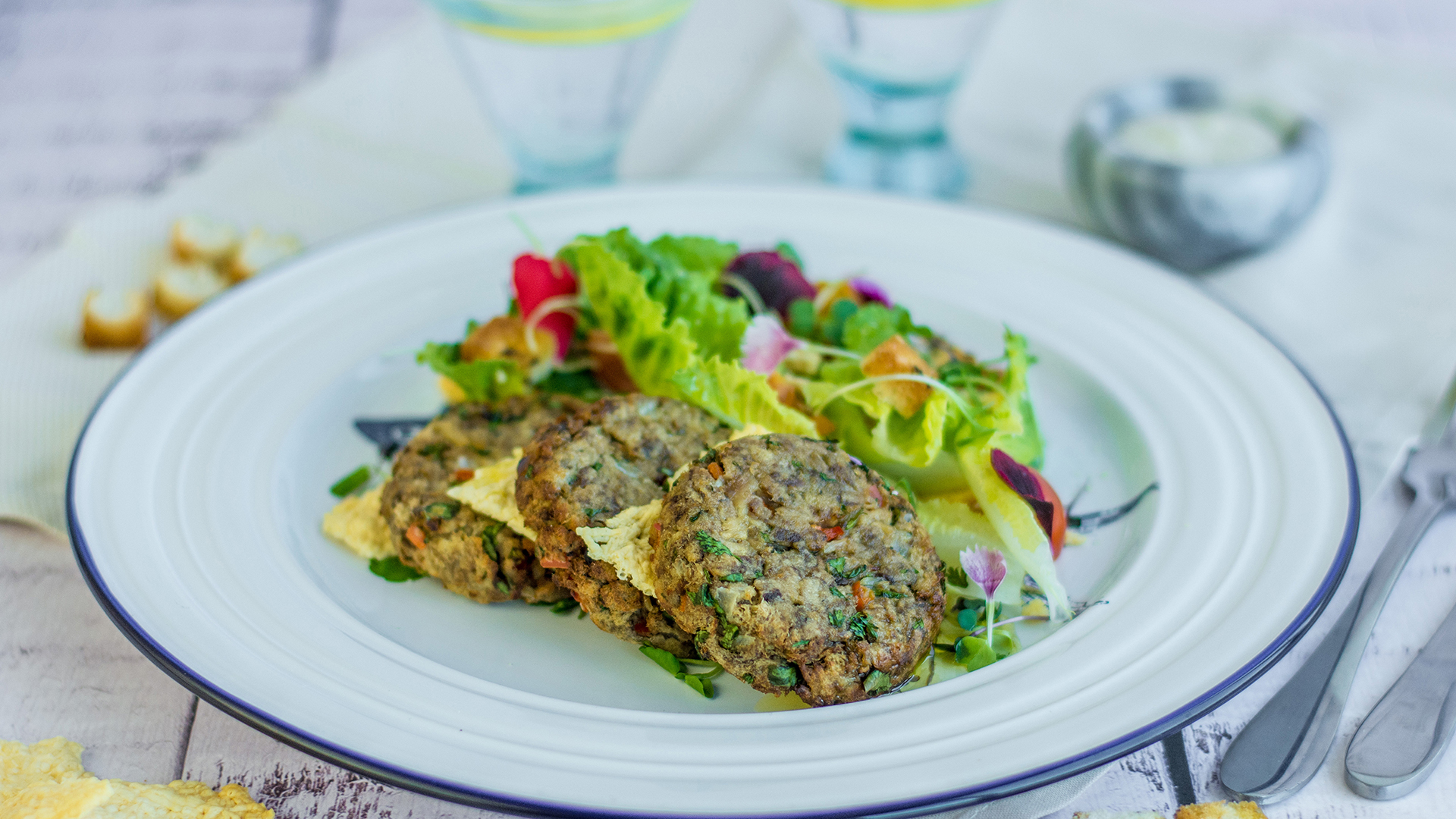 Baked Jack Mackerel Burgers Camanchaca